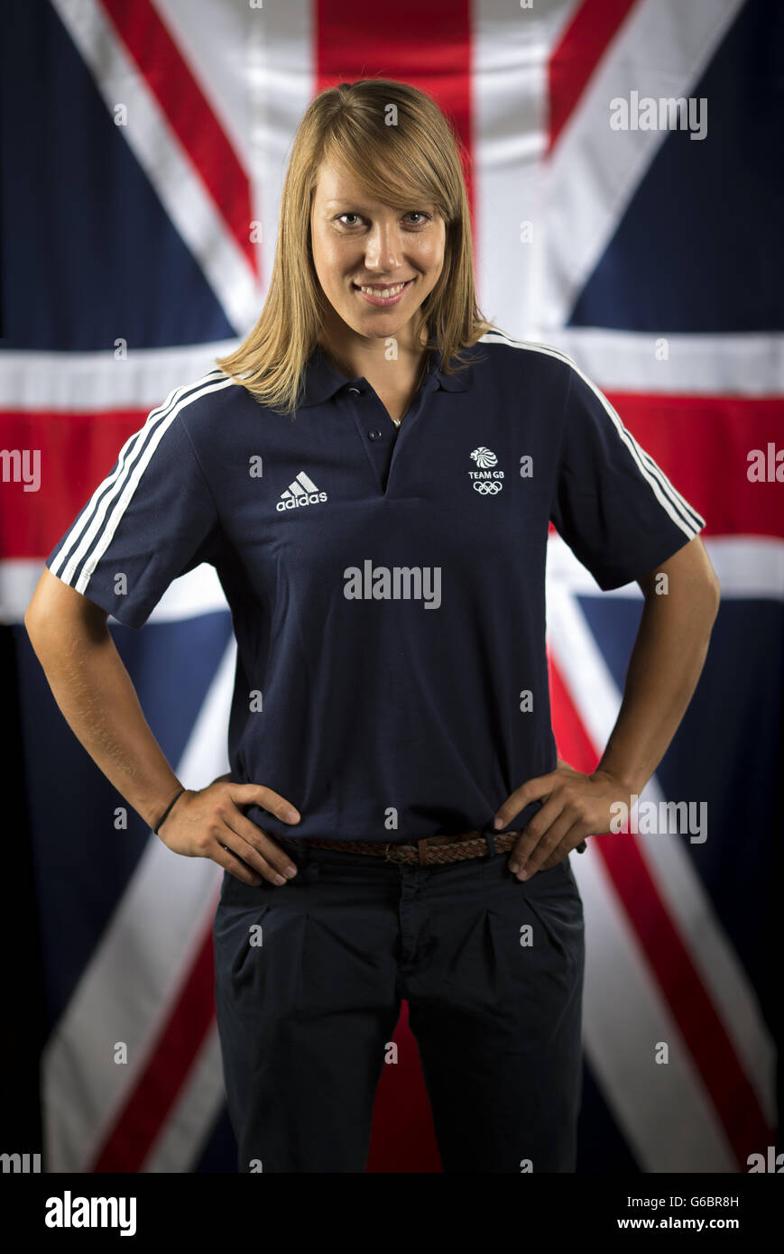 Great Britain's Donna Creighton poses during the media open day at the University of Bath, Bath Stock Photo