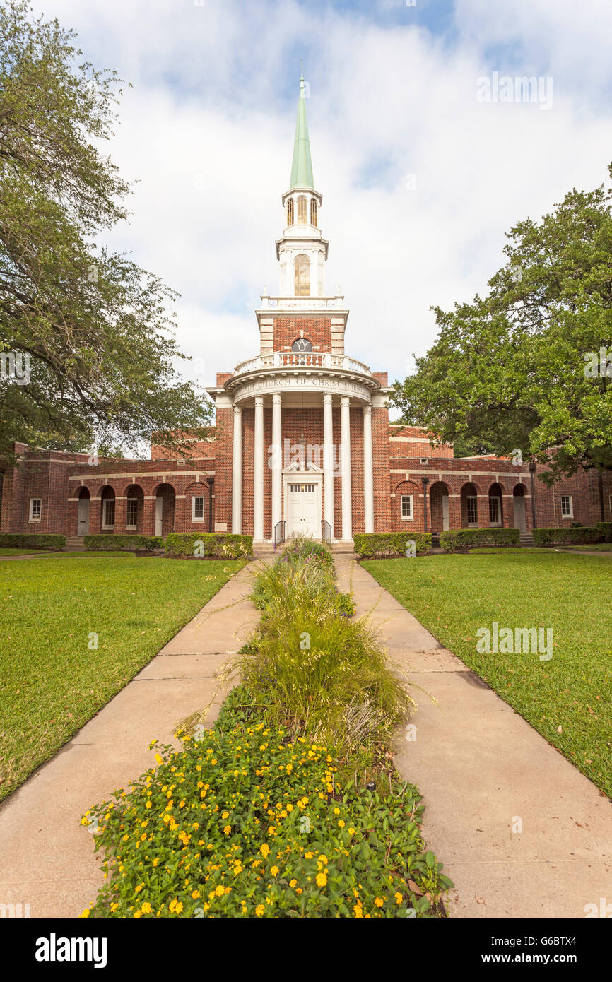 Church in Houston, Texas Stock Photo Alamy