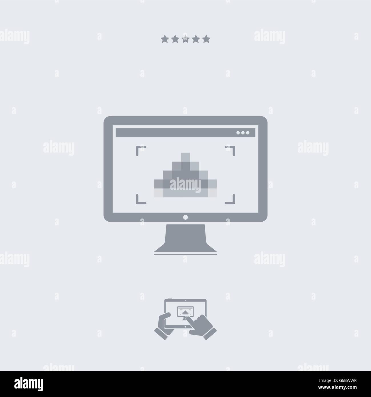 Resolution icon, resolution vector, resolution symbol, resolution