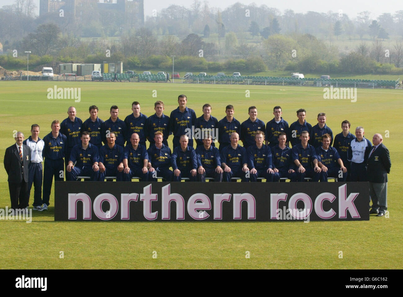 Durham County Cricket - Team Photo Stock Photo