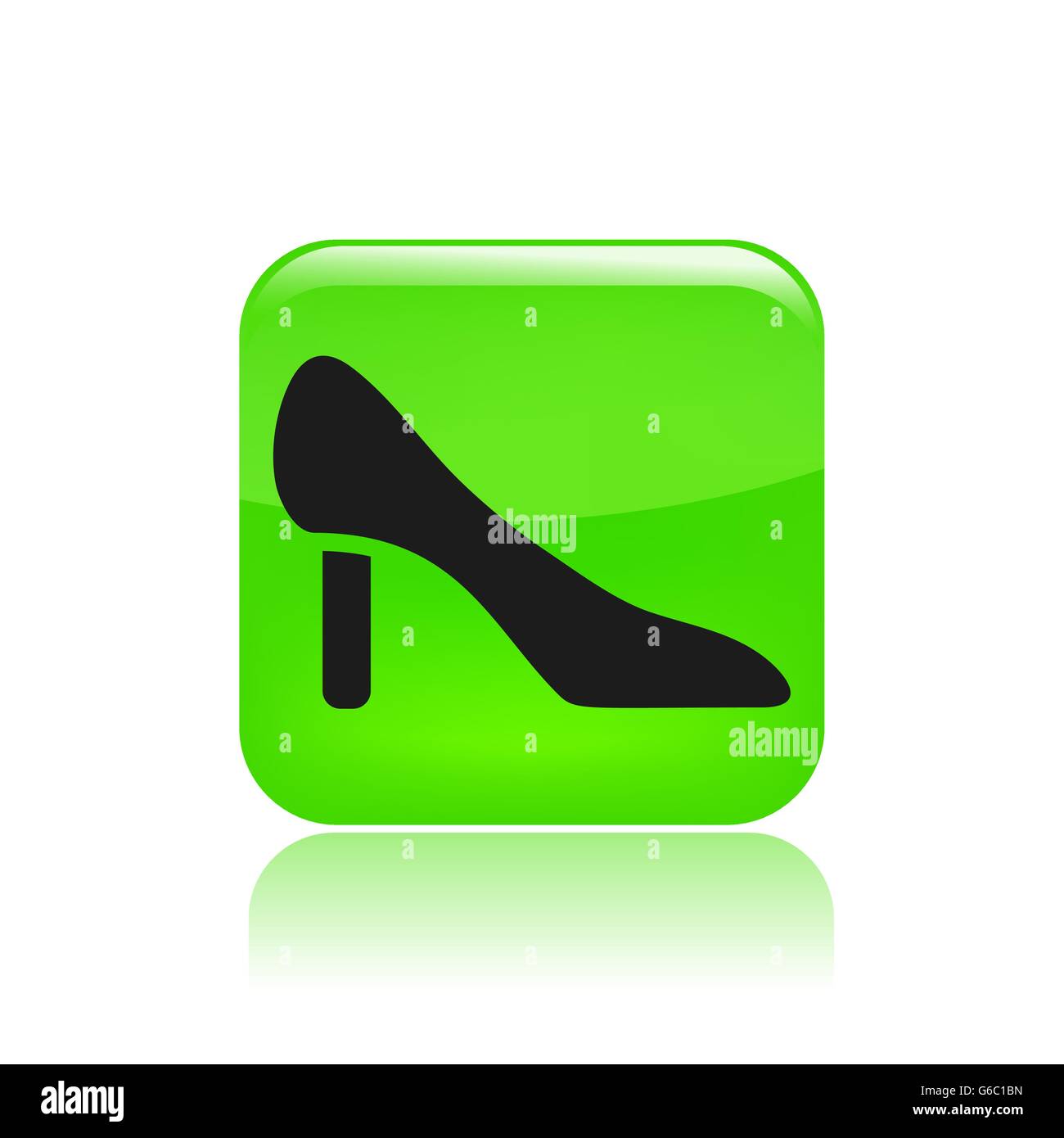 Vector illustration of single isolated shoe icon Stock Vector Image ...