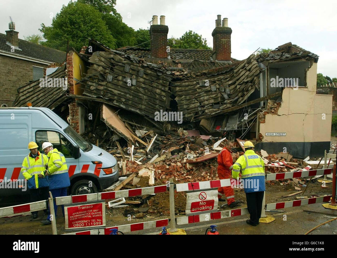 The London Tavern In Coltishall Norfolk Following A Gas Explosion Which Injured Three People Police Said They Were Being Treated In Hospital But None Had Serious Injuries A Spokesman Said There Had