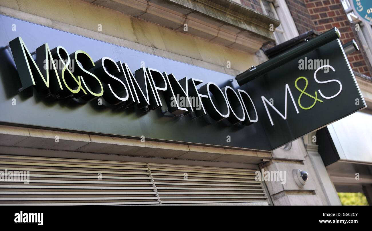 Marks Spencer Simply Food In Stock Photos & Marks Spencer Simply Food