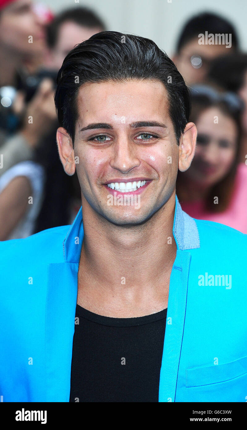 Ollie Locke arriving at the European film premiere of We're The Millers