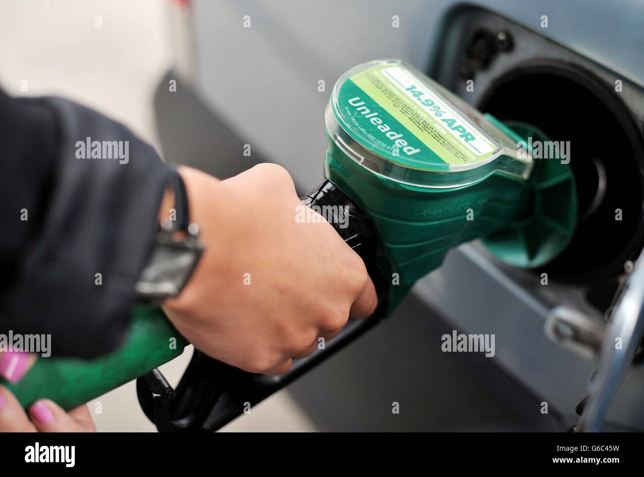 Asda petrol pump hires stock photography and images Alamy