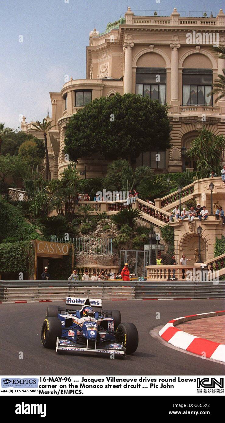 Motor Racing ... Monaco Grand Prix Stock Photo - Alamy