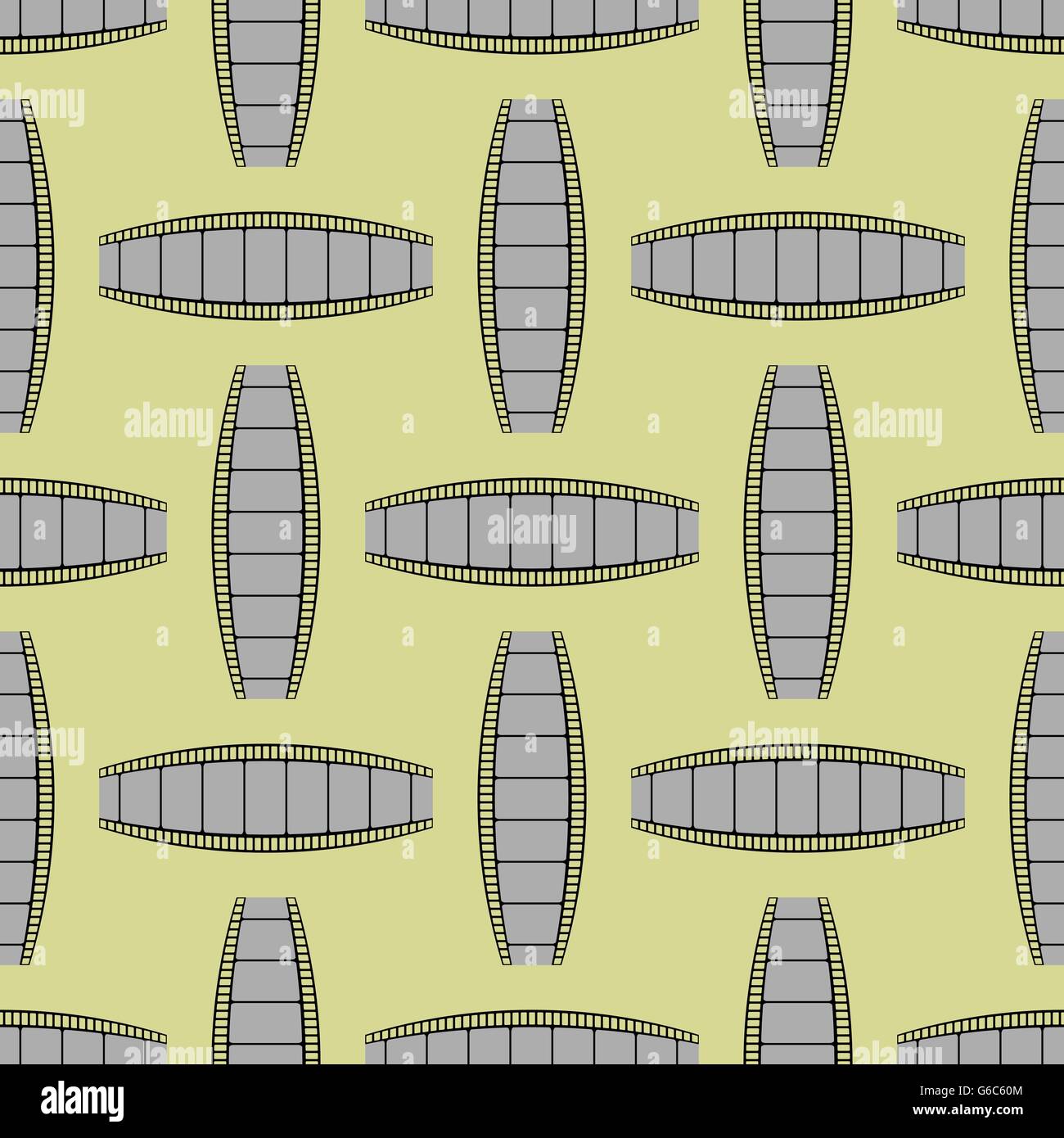 Film Stripes Background Seamless Cinema Pattern Stock Vector Image ...