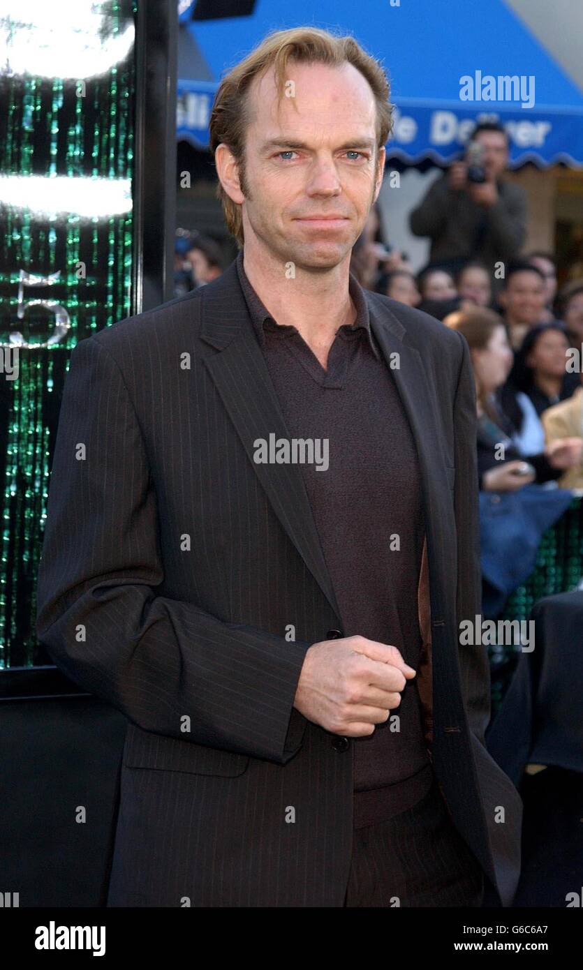 Hugo weaving hi-res stock photography and images - Alamy