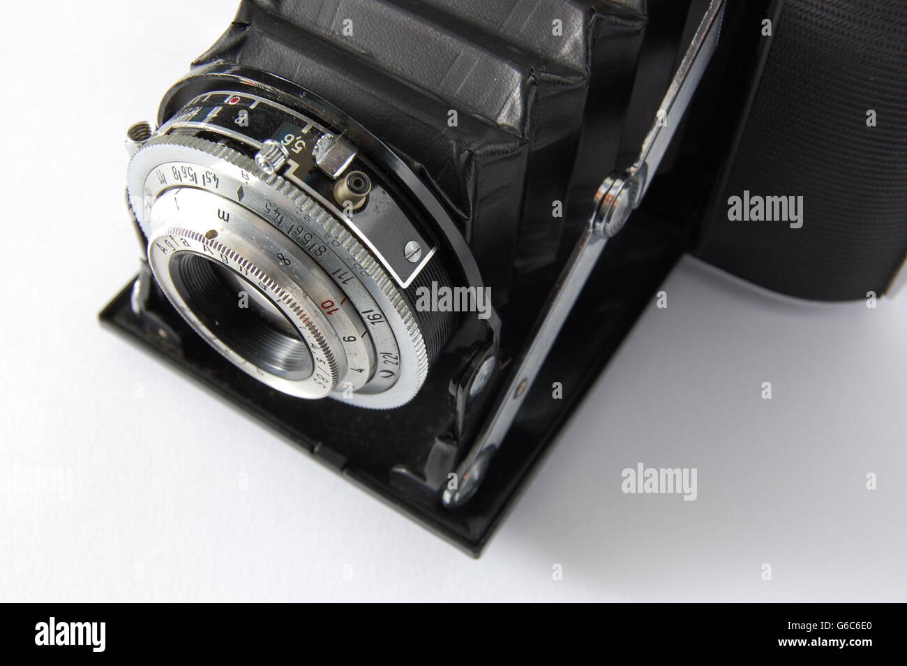 An old 6x6 medium format camera Kodak Stock Photo Alamy