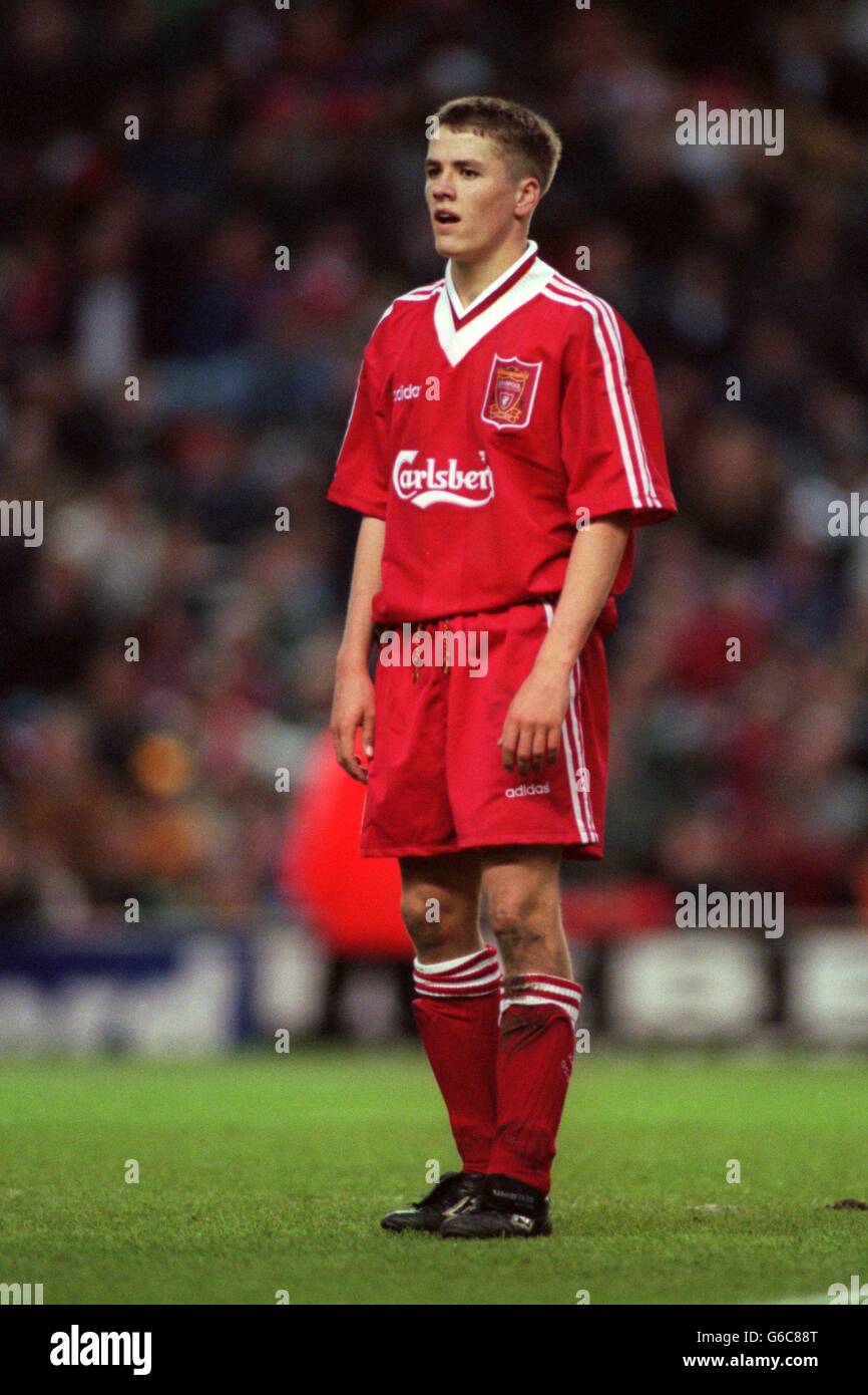 Soccer - FA Youth Cup - Final Second Leg - Liverpool v West Ham United. Michael Owen, Liverpool Stock Photo