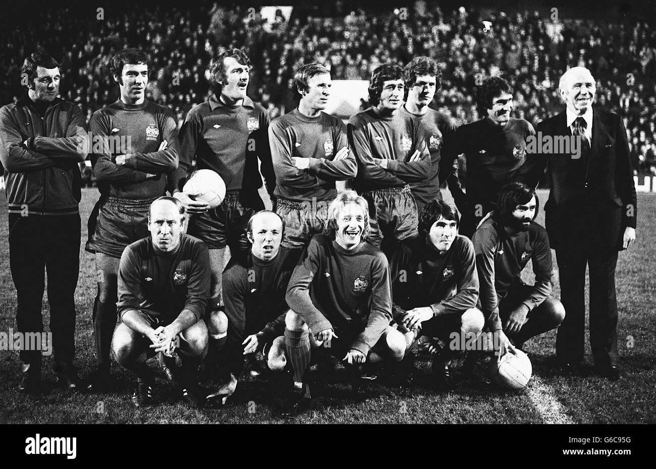 Manchester United 1968 European Cup High Resolution Stock Photography