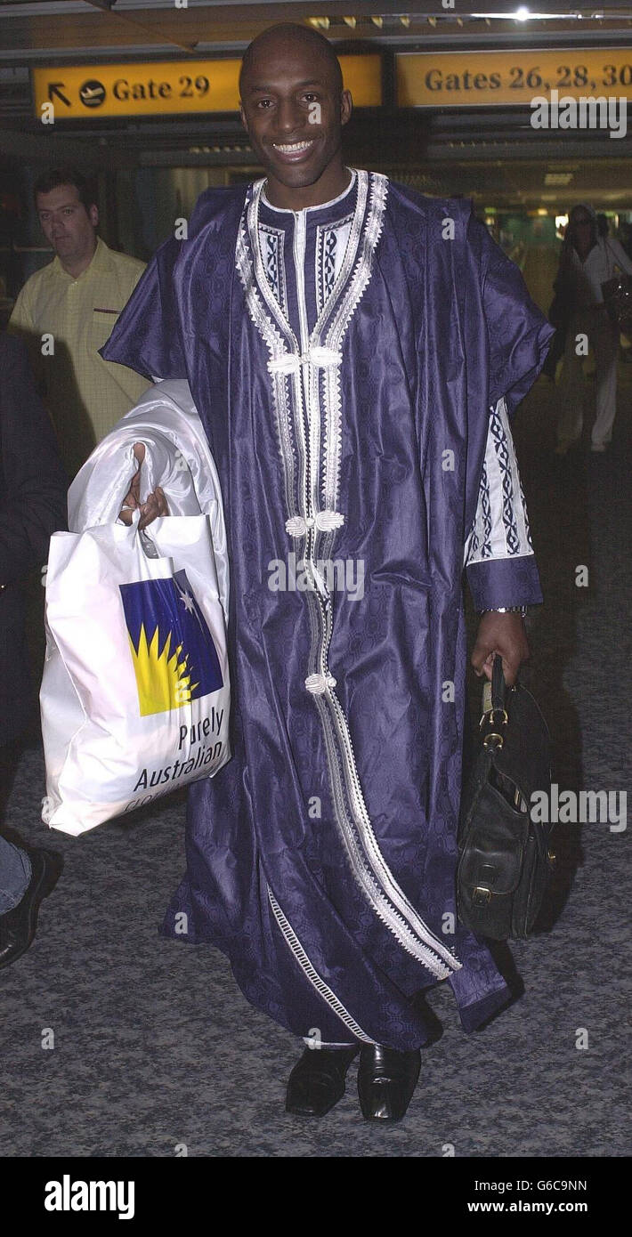 John fashanu im celebrity hi-res stock photography and images - Alamy