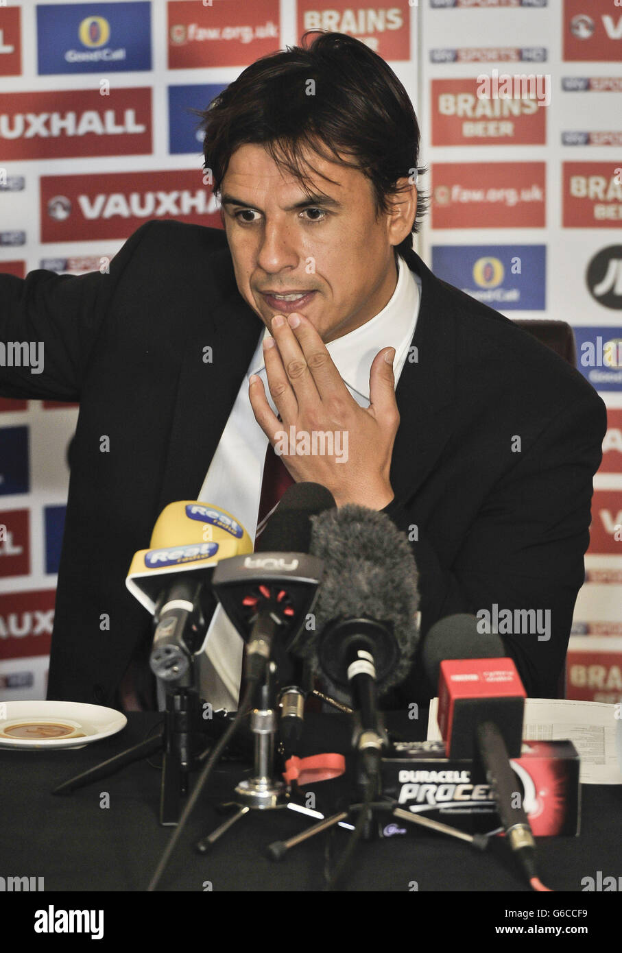 Soccer 2014 World Cup Qualifying Group A Wales v FYR Macedonia