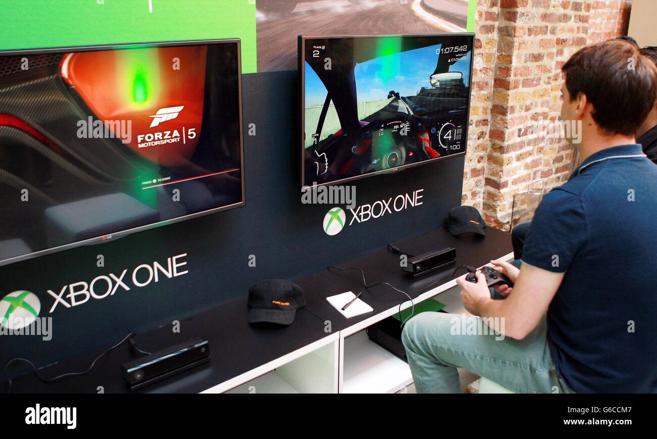 Xbox One revealed London Stock Photo Alamy