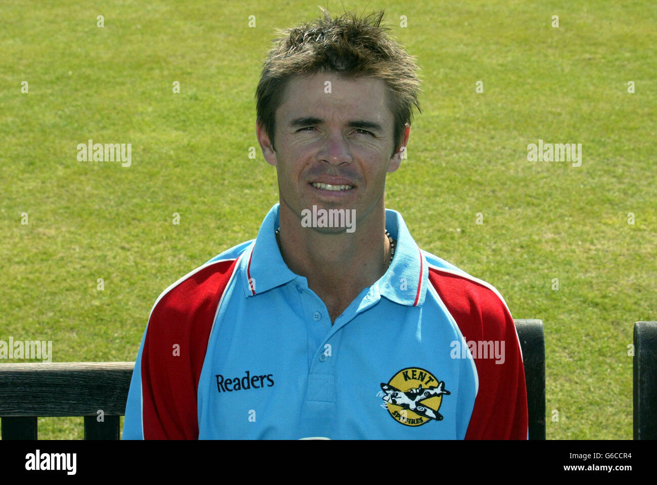 Greg Blewett - Kent Cricket Stock Photo - Alamy