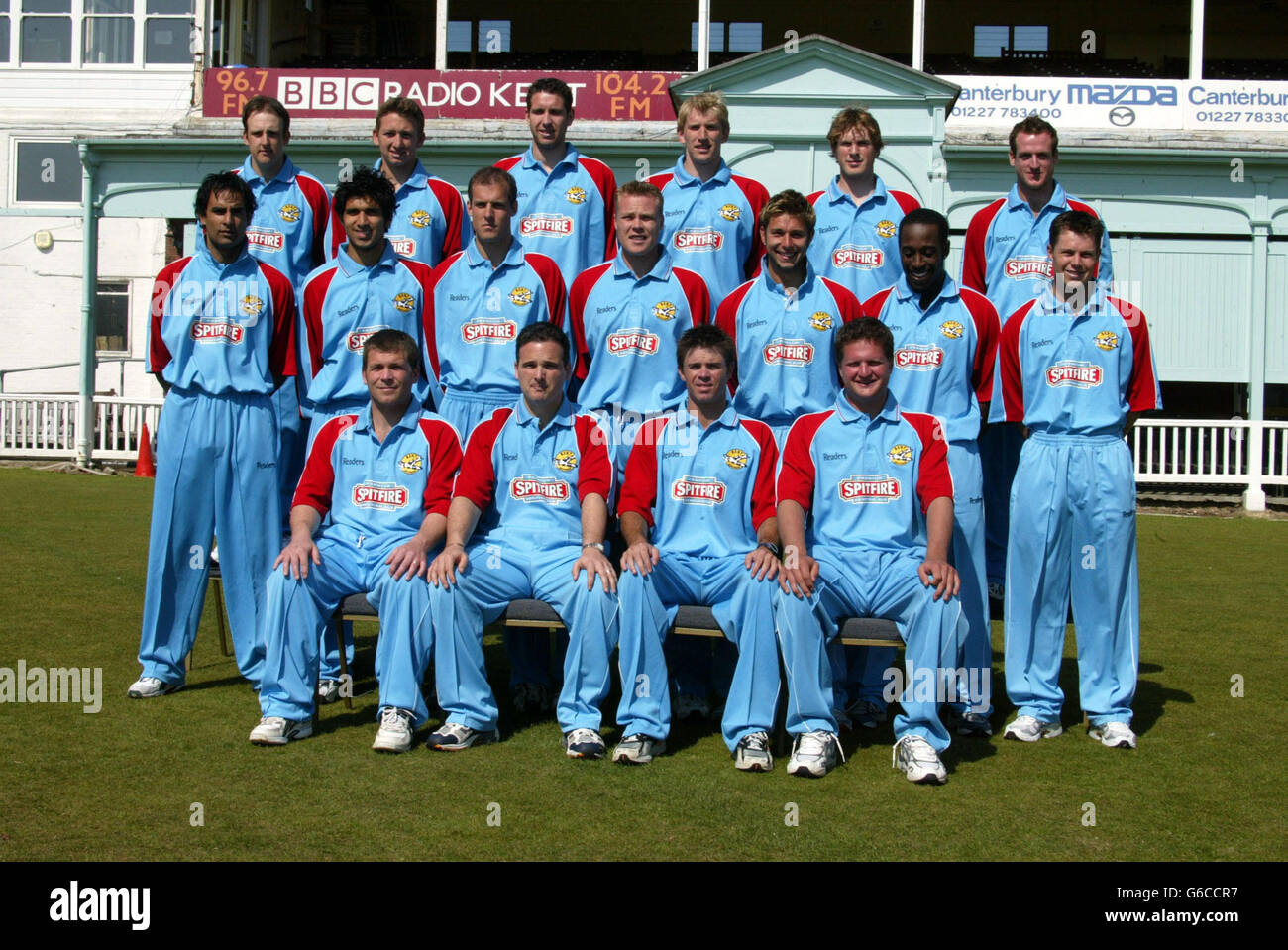 The kent county cricket club team group hi-res stock photography and ...