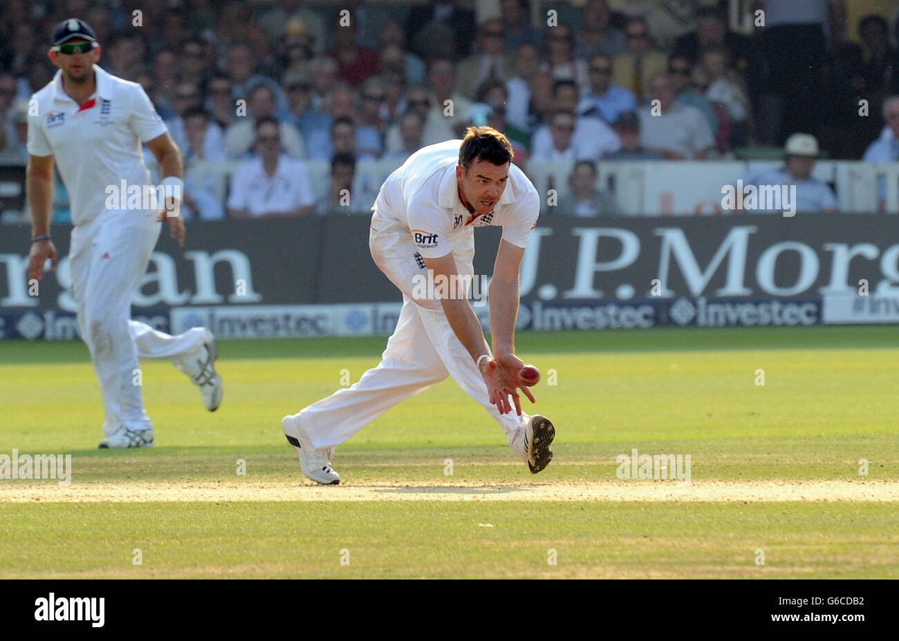 Cricket Second Investec Ashes Test England v Australia Day Four