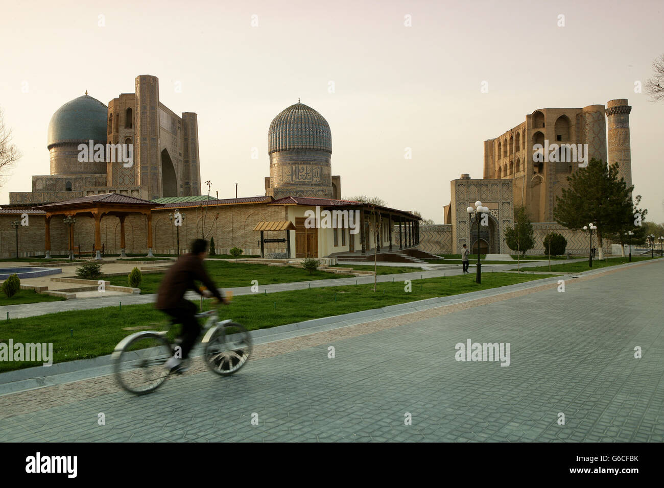 Amir Timur Juma Mosque Stock Photo - Alamy