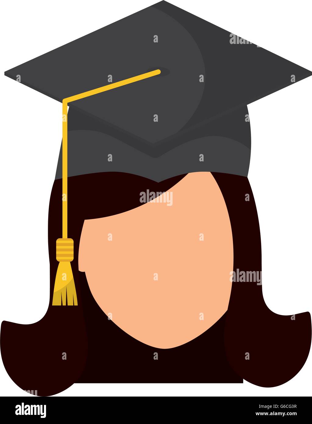 Graduation cap icon. University design. Vector graphic Stock Vector ...