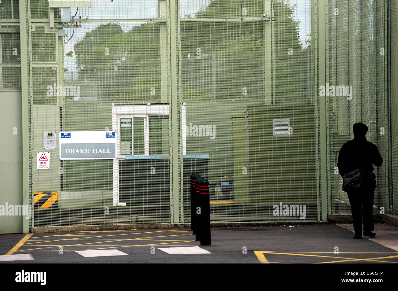 General View Of Drake Hall Prison High Resolution Stock Photography and