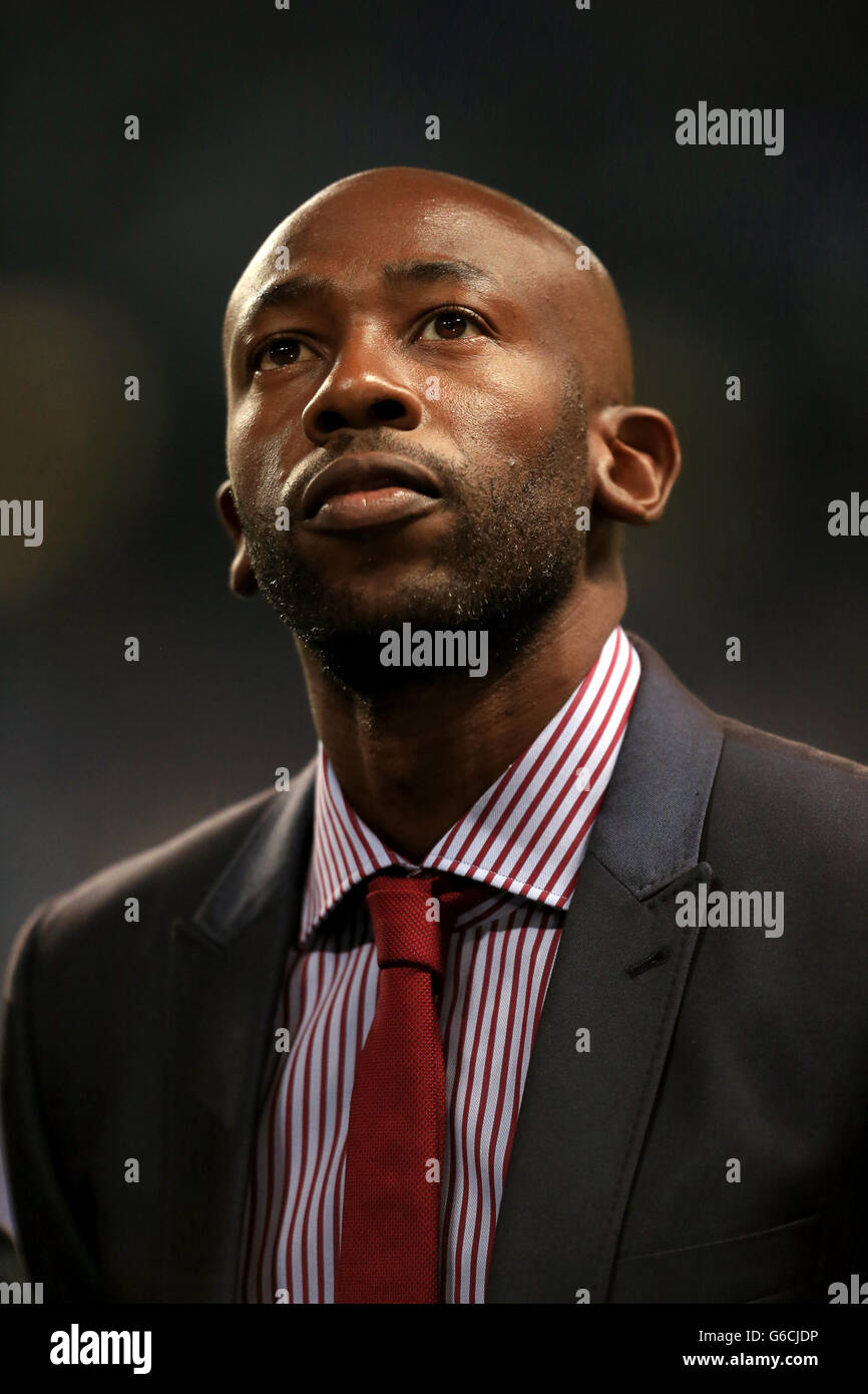 Soccer - Barclays Premier League - Manchester City v Newcastle United - Etihad Stadium. Former Manchester City player Paulo Wanchope. Stock Photo