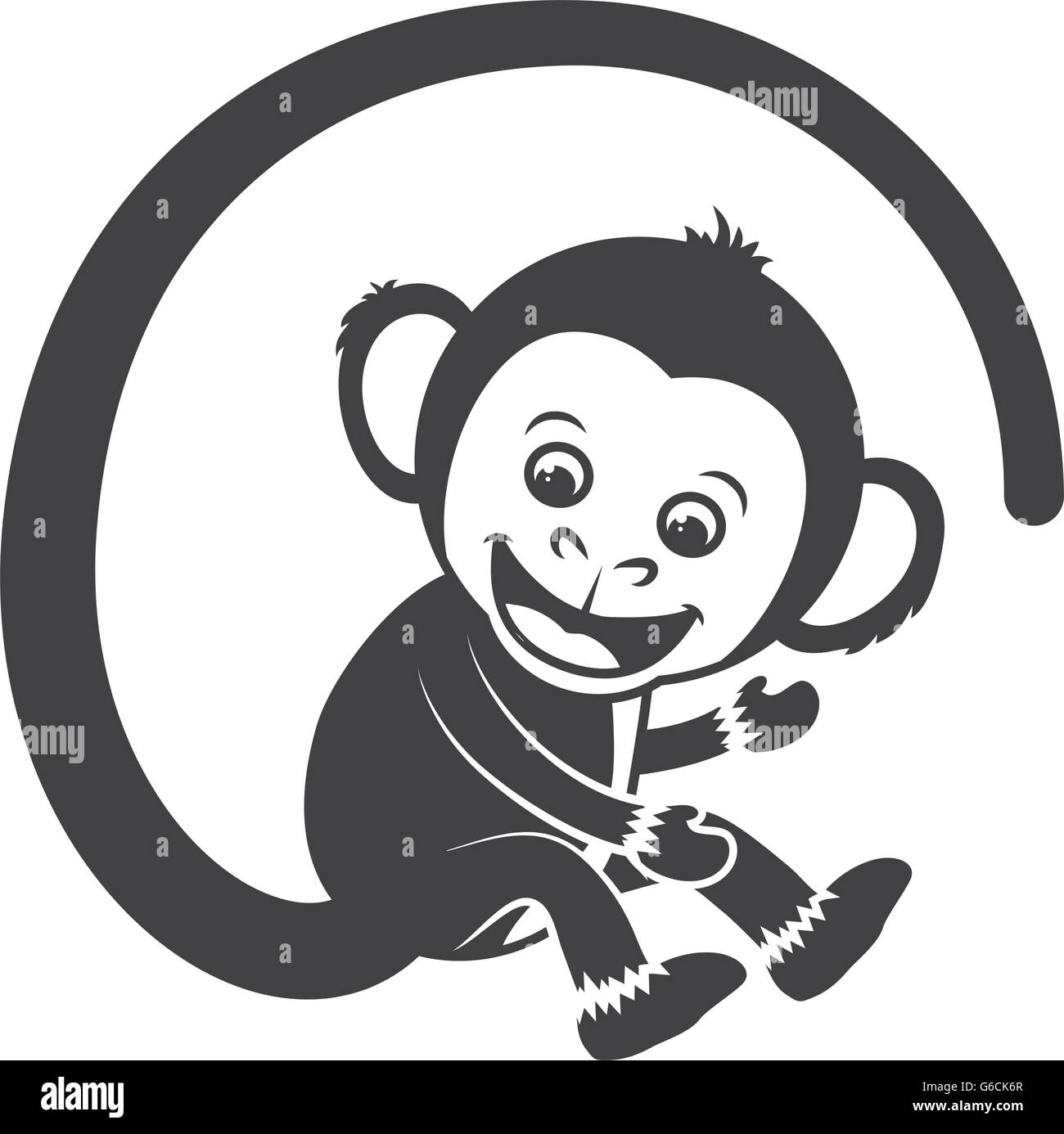 monkey icon. Animal design. Vector graphic Stock Vector Image & Art - Alamy