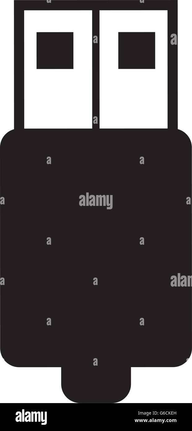 usb icon. network design. Vector graphic Stock Vector Image & Art - Alamy