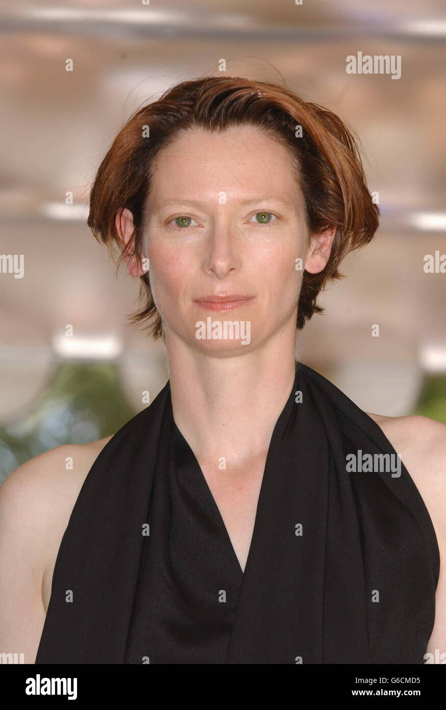 Tilda swinton poses media photocall martinez hotel in cannes hi-res