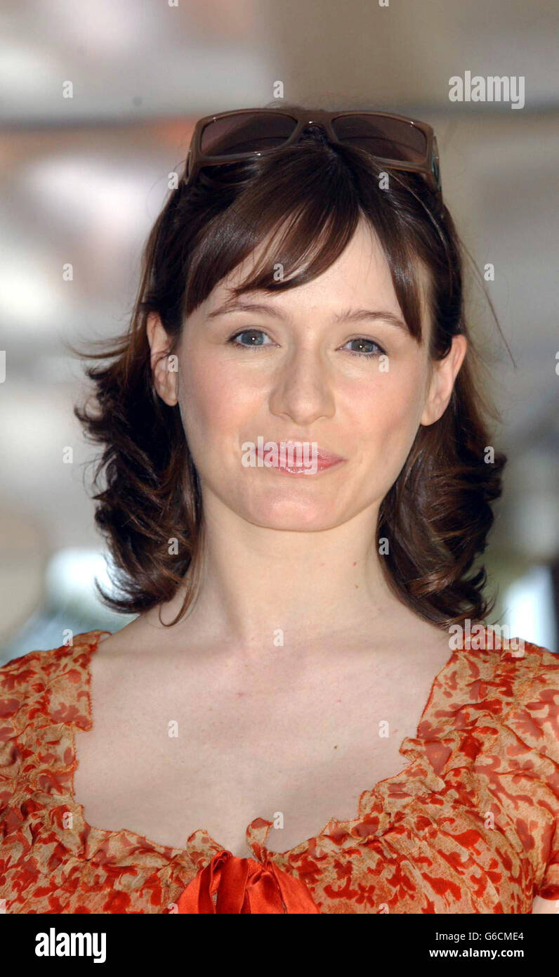 Actress Emily Mortimer Poses For The Media During A Photocall At The 