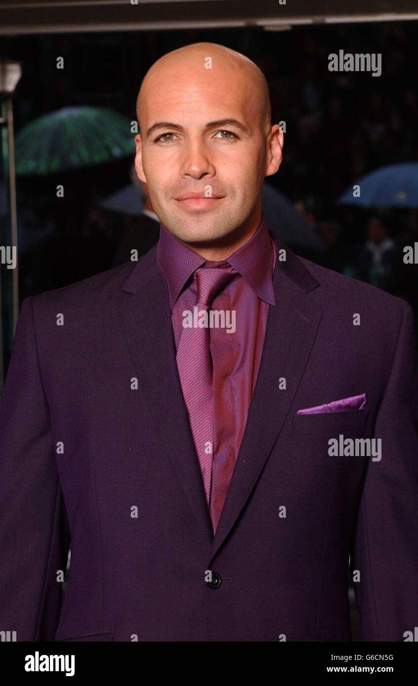 Actor Billy Zane arriving for the UK premiere of The Matrix Reloaded at(04)