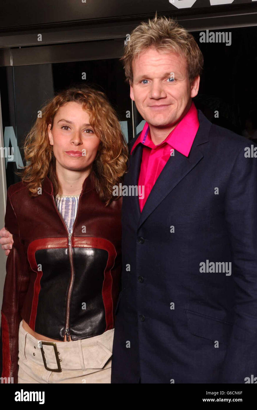 Chef Gordon Ramsay with his wife Tana arriving for the UK premiere of ...
