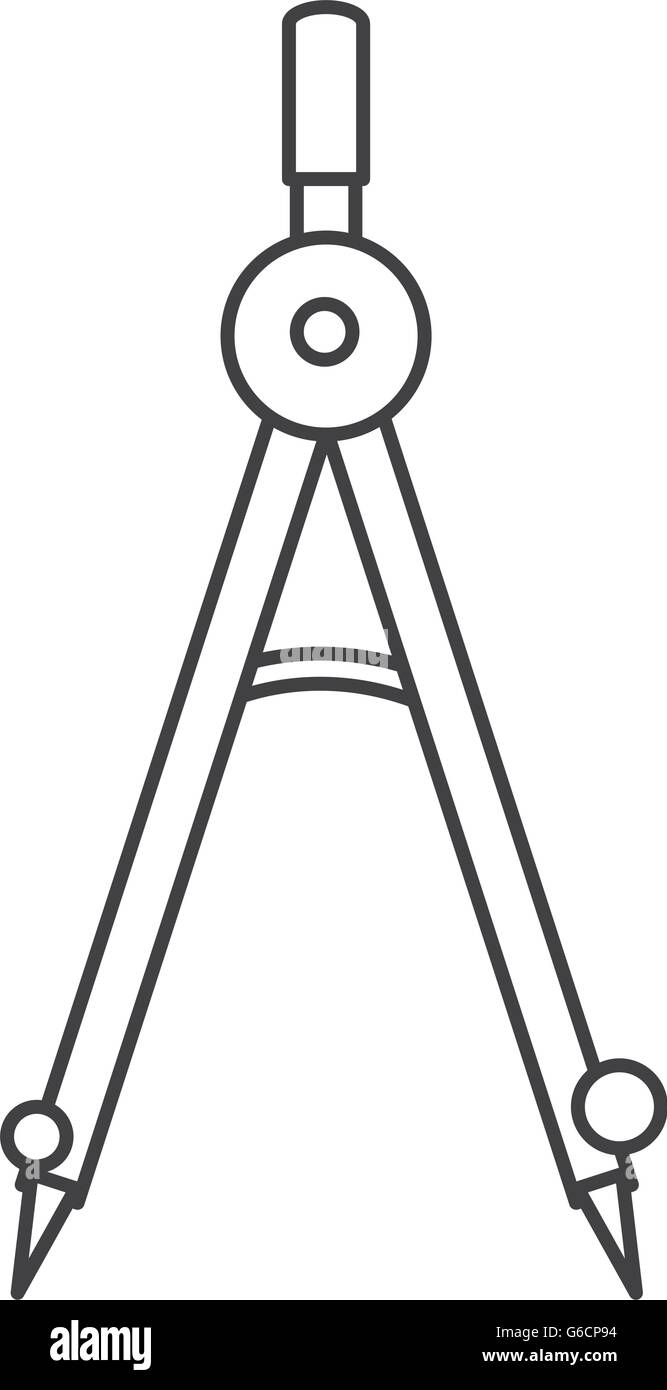 drawing compass icon Stock Vector Image & Art Alamy