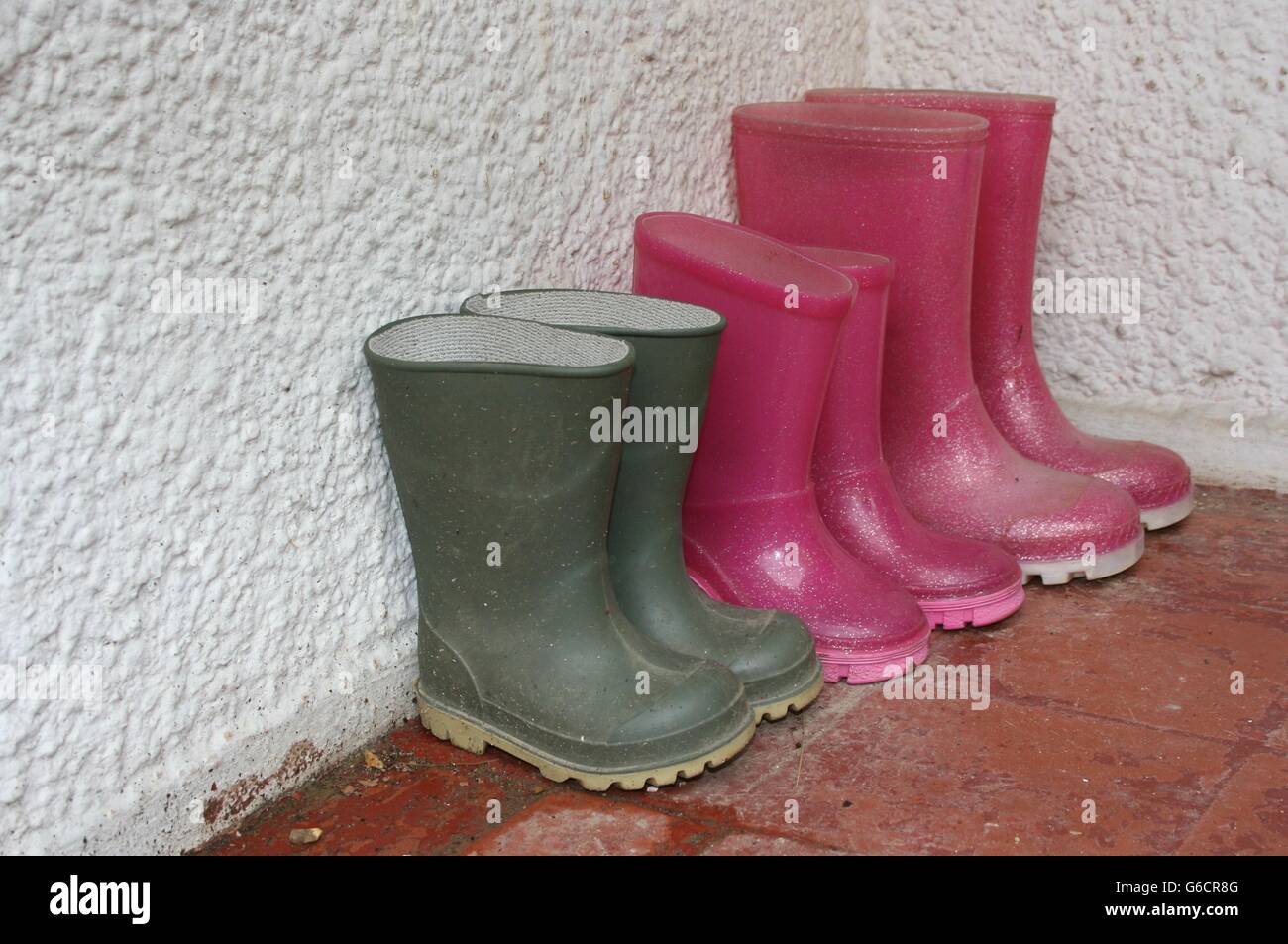 Kids wellies hi-res stock photography and images - Alamy