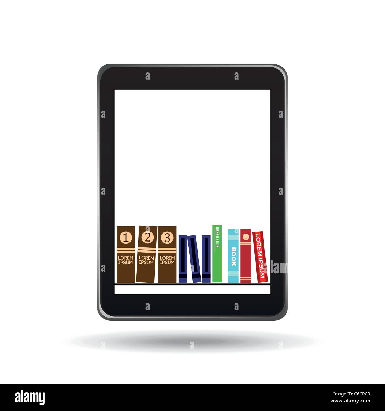 electronic book design Stock Vector Image & Art Alamy