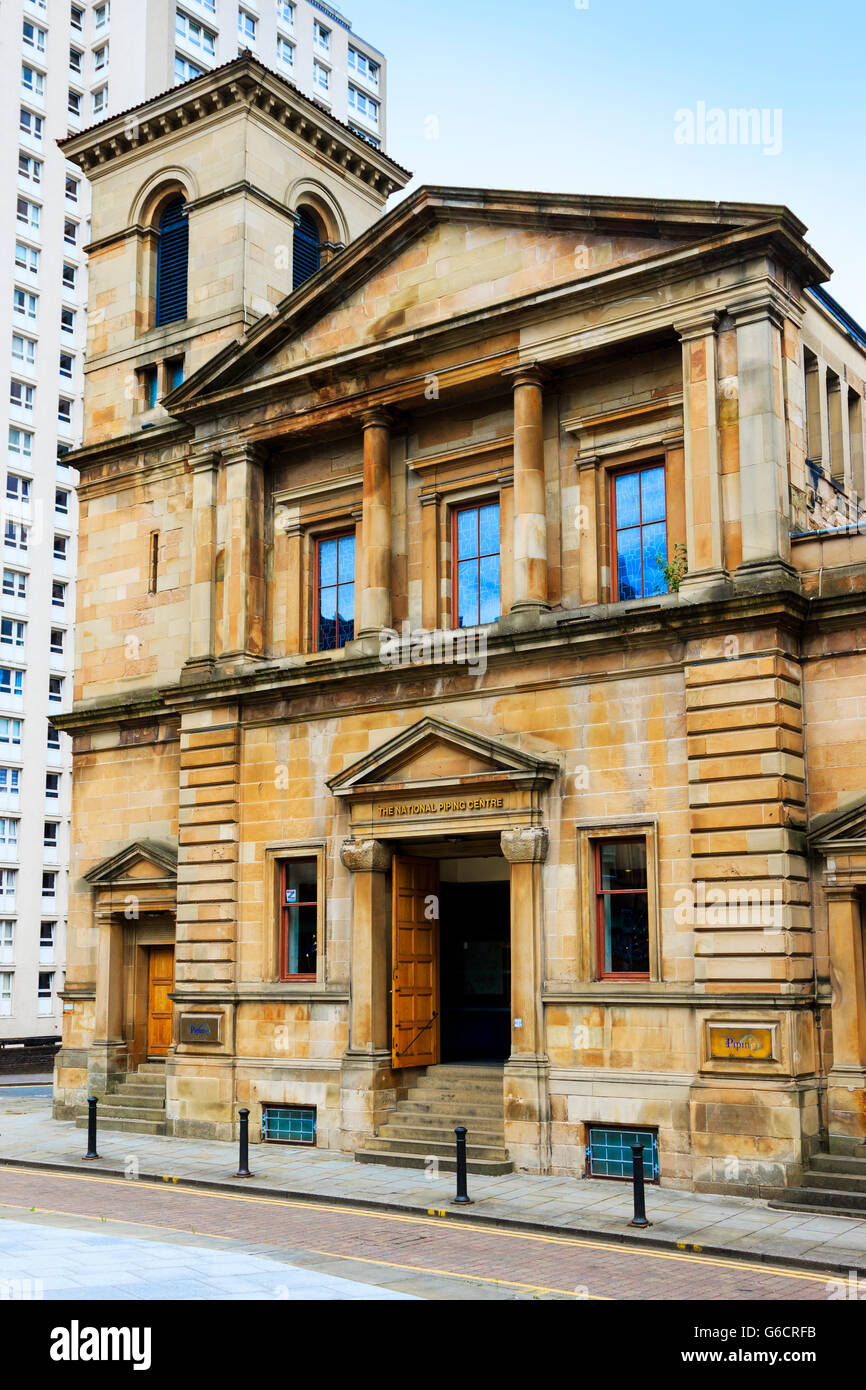 National Piping Centre, school of bagpipes, Cowcaddens, Glasgow, which