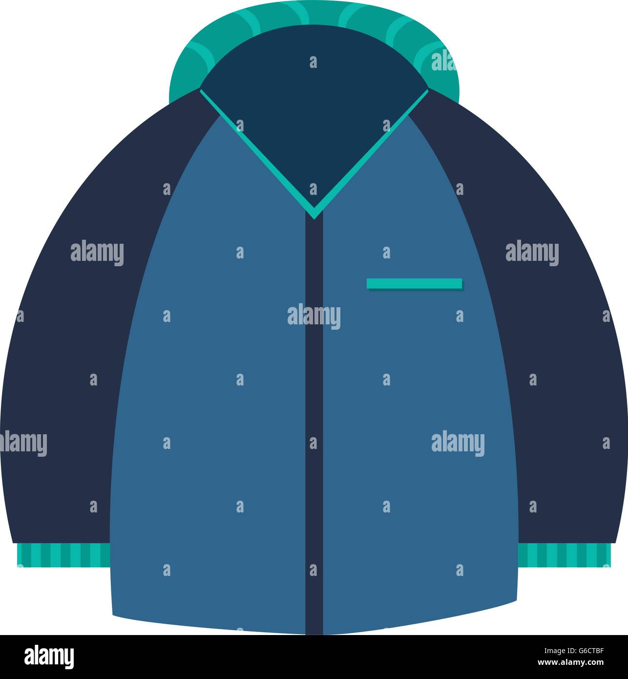 winter jacket icon Stock Vector Image & Art - Alamy