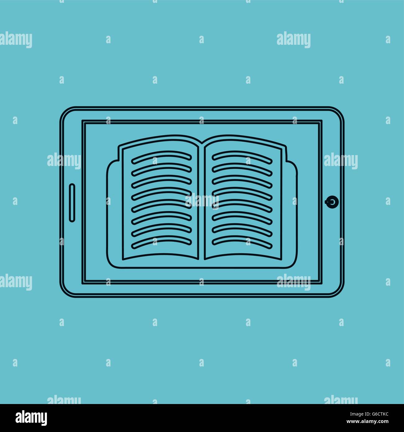 electronic book design Stock Vector Image & Art - Alamy
