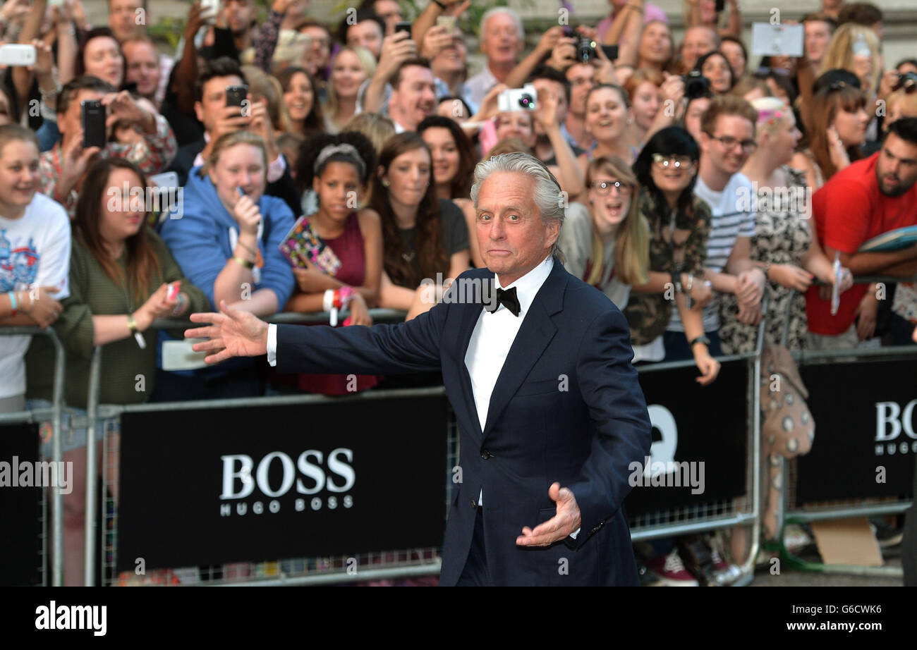 Michael Douglas attends the GQ Men of the Year Awards in association with Hugo  Boss at the Royal Opera House, London Stock Photo - Alamy
