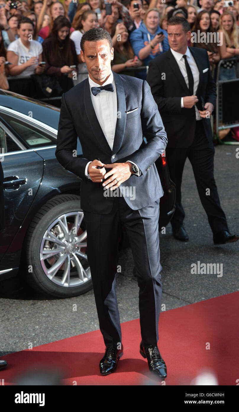 Rio Ferdinand attends the GQ Men of the Year Awards in association with Hugo  Boss at the Royal Opera House, London Stock Photo - Alamy