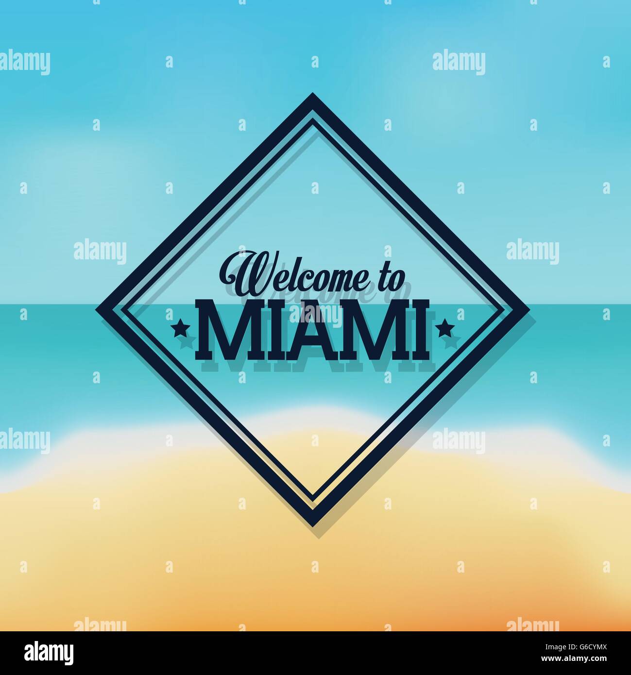 Miami recreational Stock Vector Images - Alamy