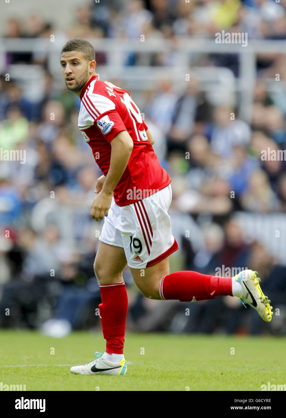 Soccer - Barclays Premier League - Newcastle United v Fulham - St James' Park. Adel Taarabt, Fulham Stock Photo