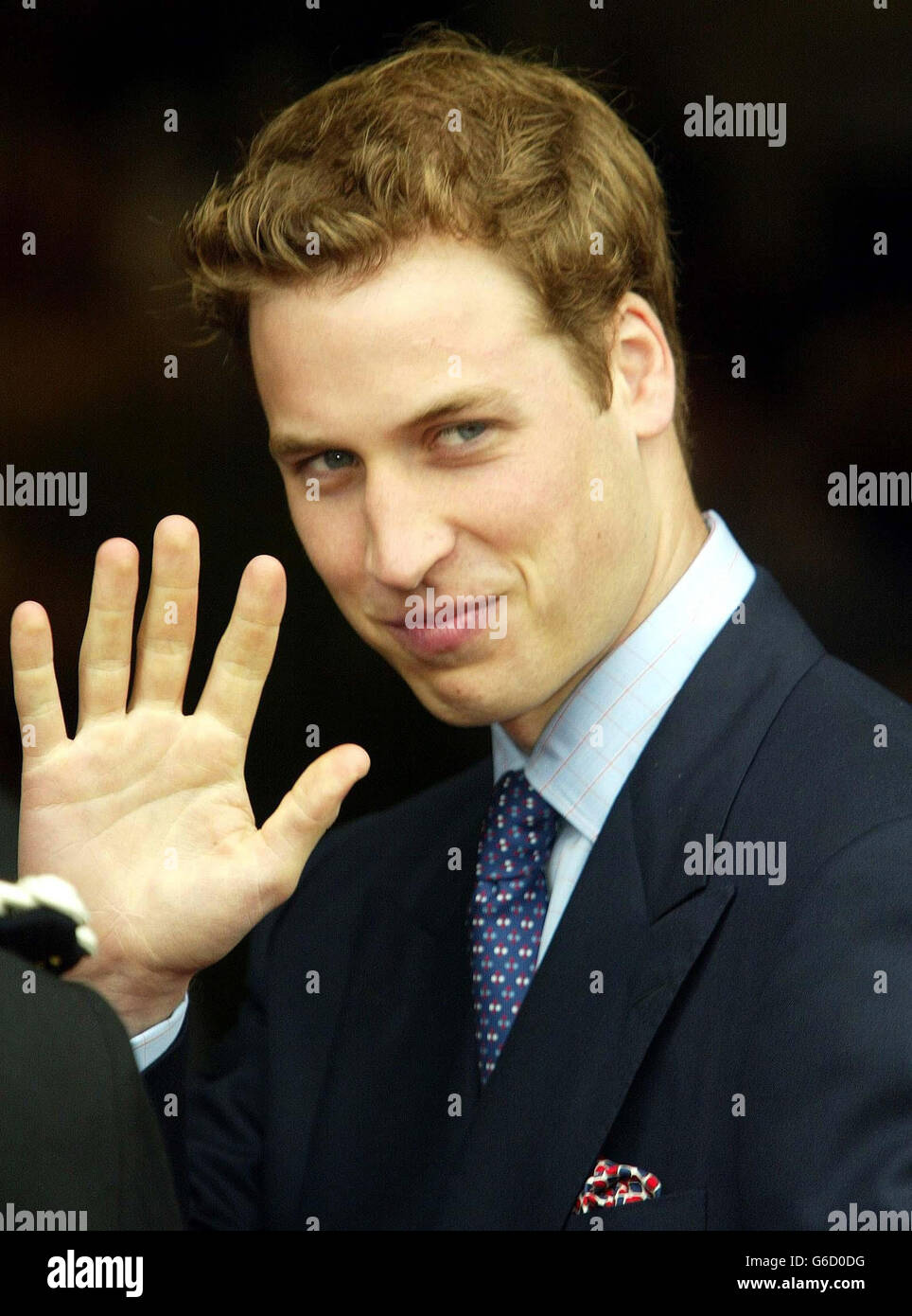 Prince William in Wales Stock Photo - Alamy