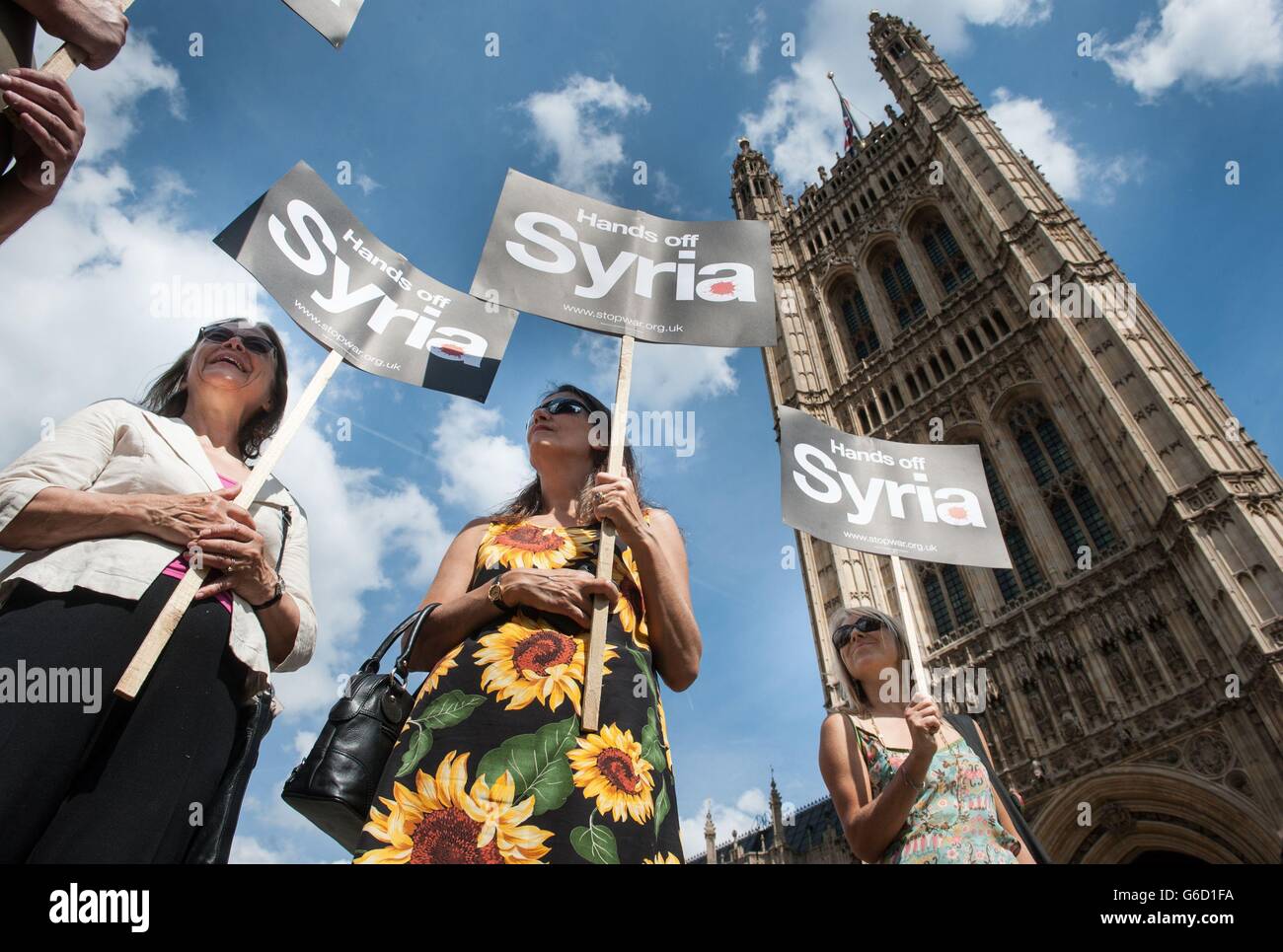 Syria crisis Stock Photo