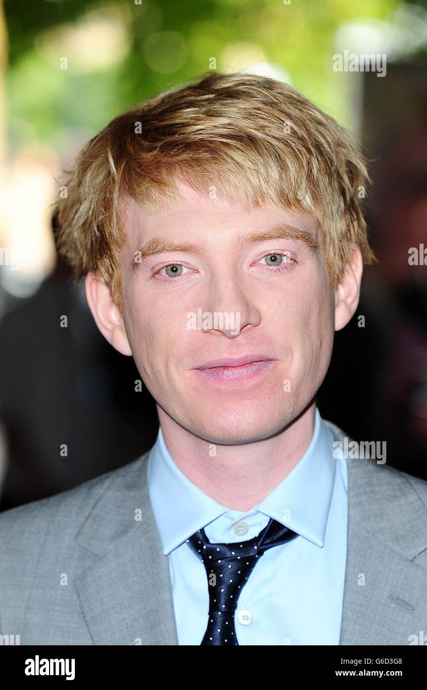Domhnall Gleeson arriving for the world premiere of About Time, at