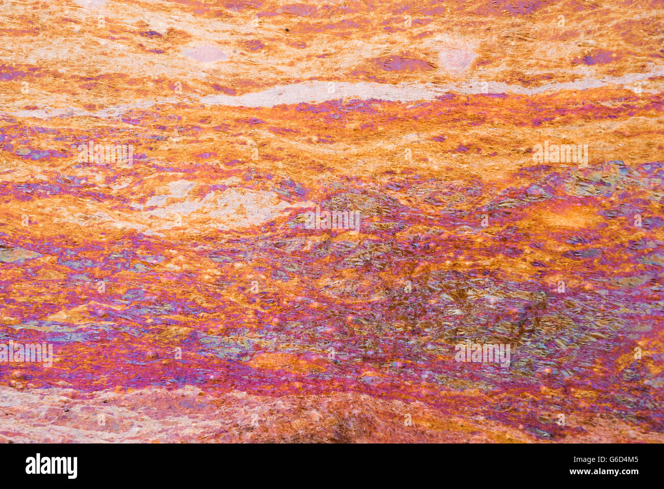 Abstract grunge texture background in orange, creative stone surface backdrop with rust high contrast color. Stock Photo