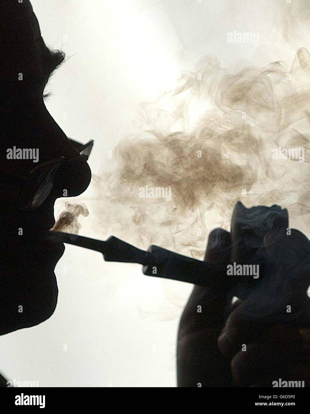 British Pipe Smoking Championships Stock Photo Alamy