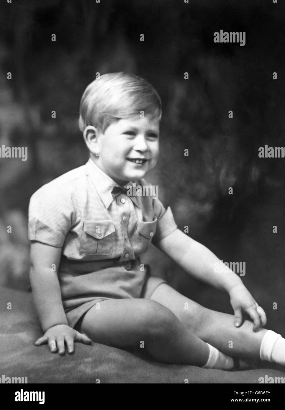 Royalty - Prince of Wales - Birthday Portrait Stock Photo