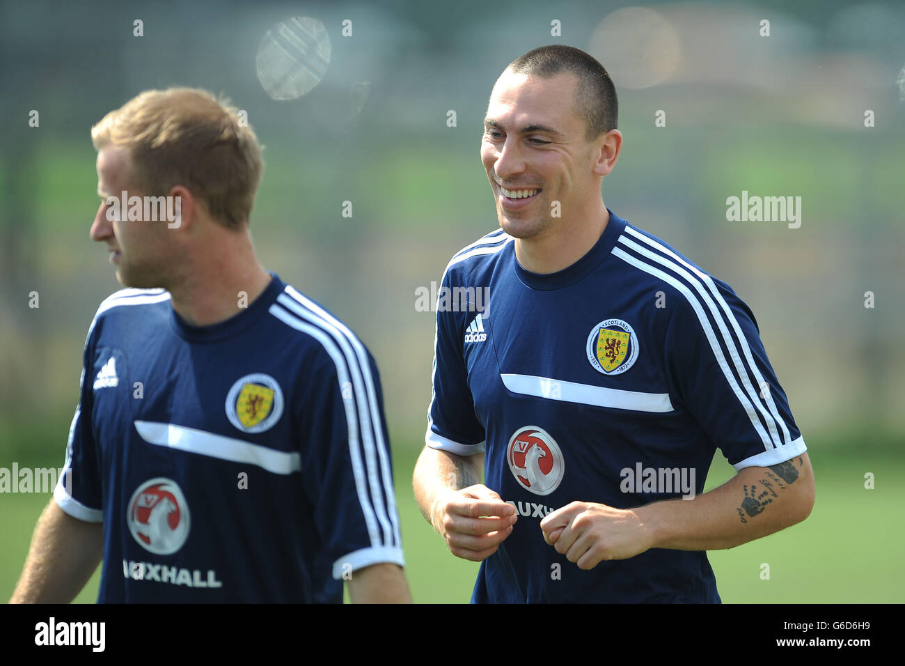 Soccer FIFA World Cup Qualifying Group A Macedonia v Scotland