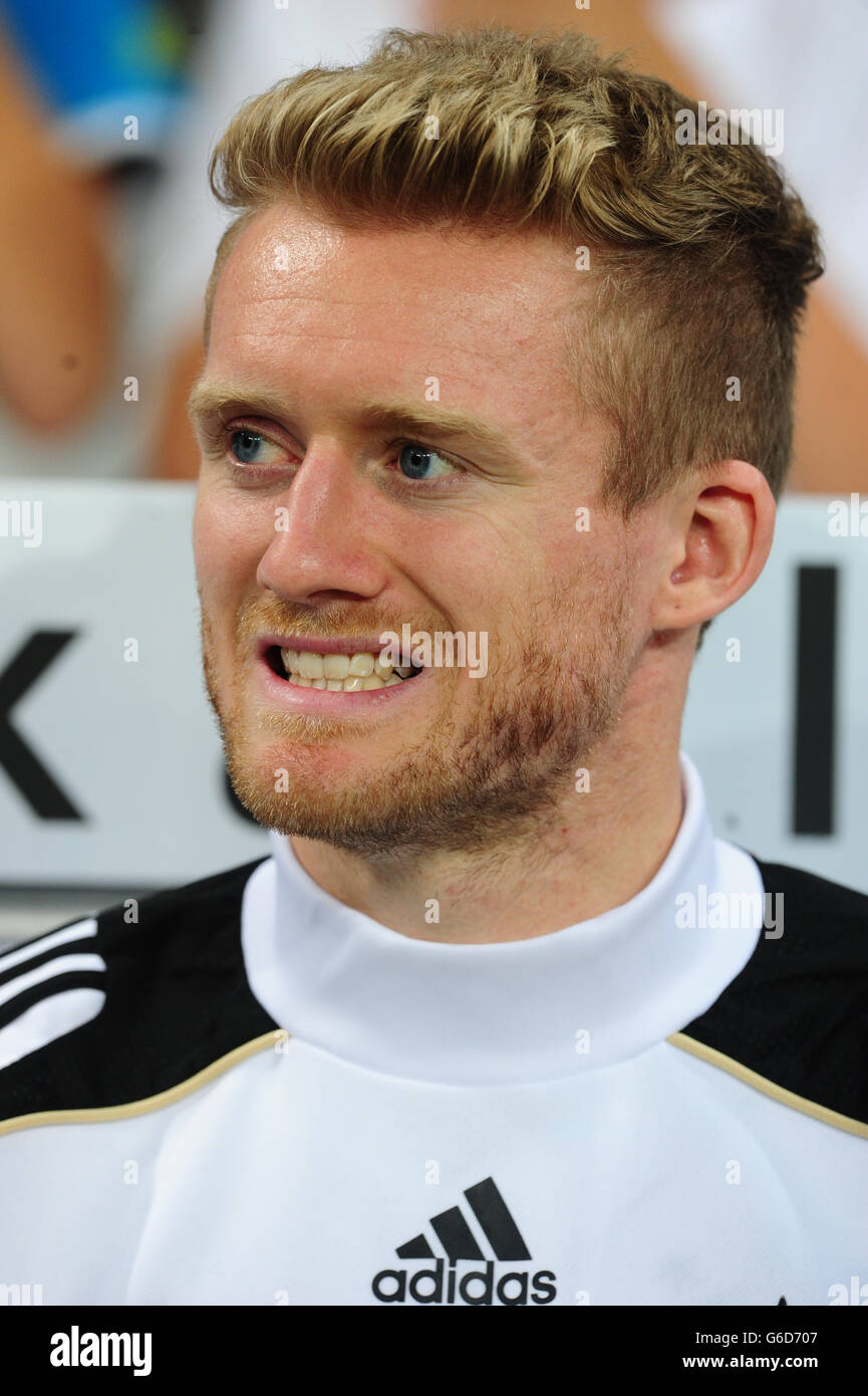 Soccer - 2014 World Cup Qualifier - Europe - Group C - Germany v Austria - Allianz Arena. Andre Schurrle, Germany. Stock Photo
