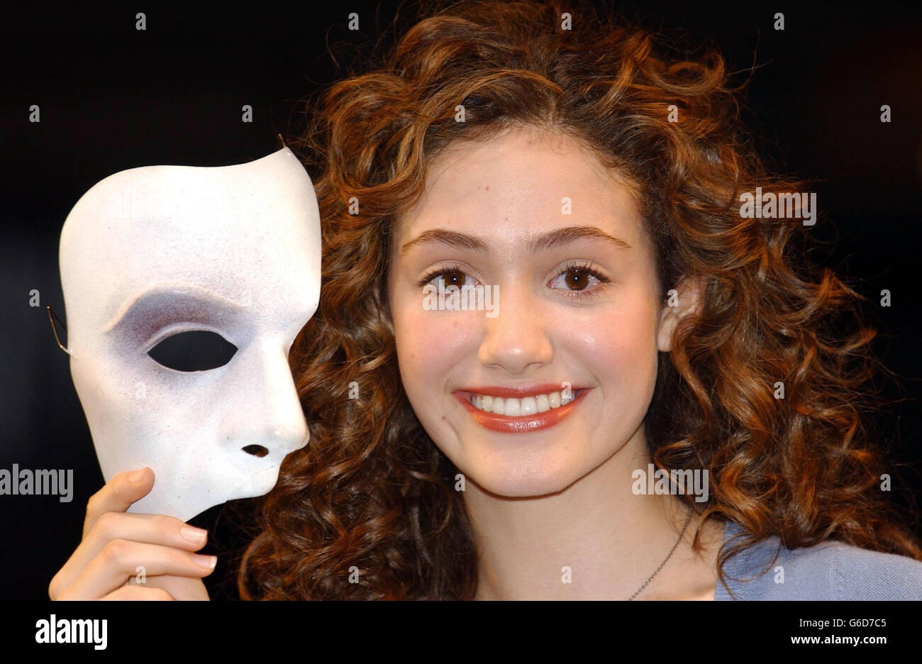 16 year old American Emmy Rossum, who will star as Christine in the